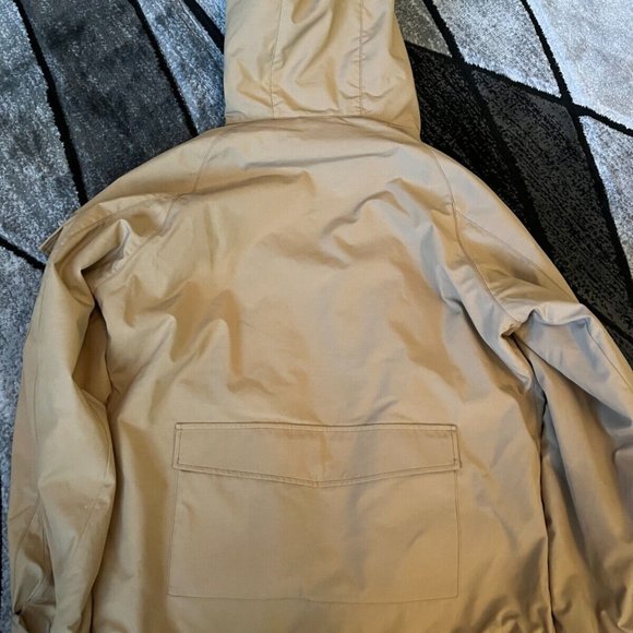 Uniqlo X JW Anderson Khaki 3 in 1 Parka Sherpa Jacket - Picture 2 of 8